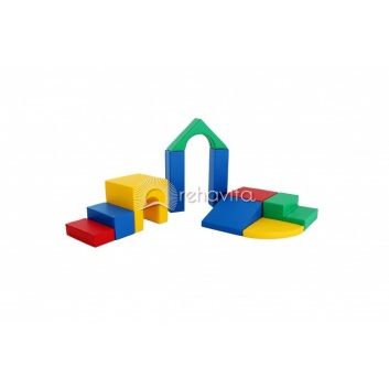 IGLU Daudzfunkcionāls Soft Play komplekts - Creativity, 10 formas ar neslīdošu pamatni