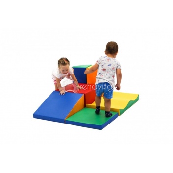 IGLU Soft Play komplekts Discoverer XL,  7 formas formas ar neslīdošu pamatni