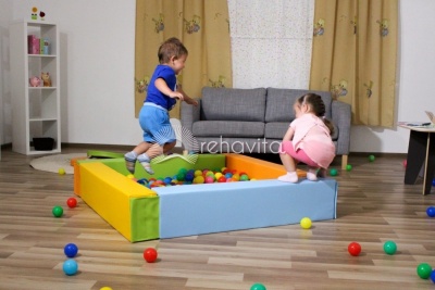 IGLU SOFT Baseins (Mazais 130 x 130 cm)