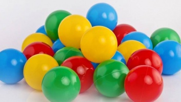 Ball-pool balls 4 color MIX