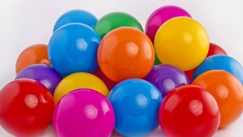 Мячи для бассейна 7 цвета MIX