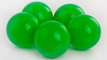 Ball-pool balls GREEN color