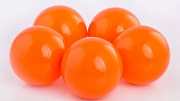 Ball-pool balls ORANGE color