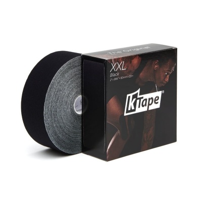 Kinezioloģiskais teips - K-Tape® 22. m x 5. cm rullis MELNS