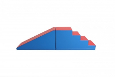 Set of IGLU XXL blocks SET 1X - stairs and slide non slip base