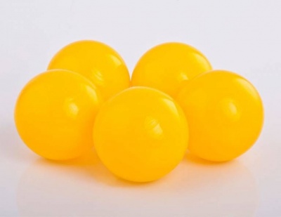 Ball-pool balls YELLOW color