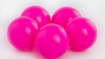 Ball-pool balls PINK color