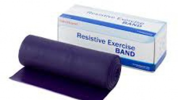 Gymnastic rubber - resistance band Sanctband ™ plum - extra heavy resistance
