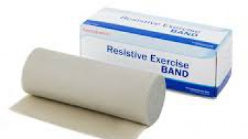 Gymnastic rubber - resistance band Sanctband ™ grey - super heavy resistance
