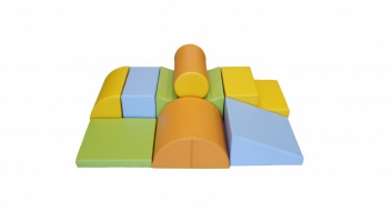 IGLU Soft Play komplekts - Adventurer, 8 formas ar neslīdošu pamatni