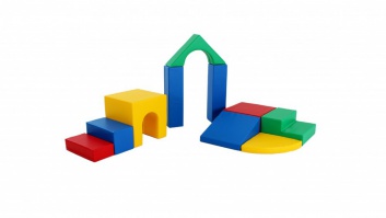 IGLU Daudzfunkcionāls Soft Play komplekts - Creativity, 10 formas ar neslīdošu pamatni