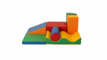 IGLU Soft Play komplekts Discoverer XL,  7 formas formas ar neslīdošu pamatni