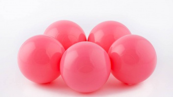 Ball-pool balls RASPBERRY color