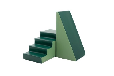 Set of IGLU XXL blocks SET 1X - stairs and slide non slip base