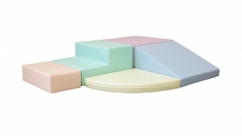 IGLU soft play komplekts Corner Climber SET 6, 5 formas ar neslīdošu pamatni